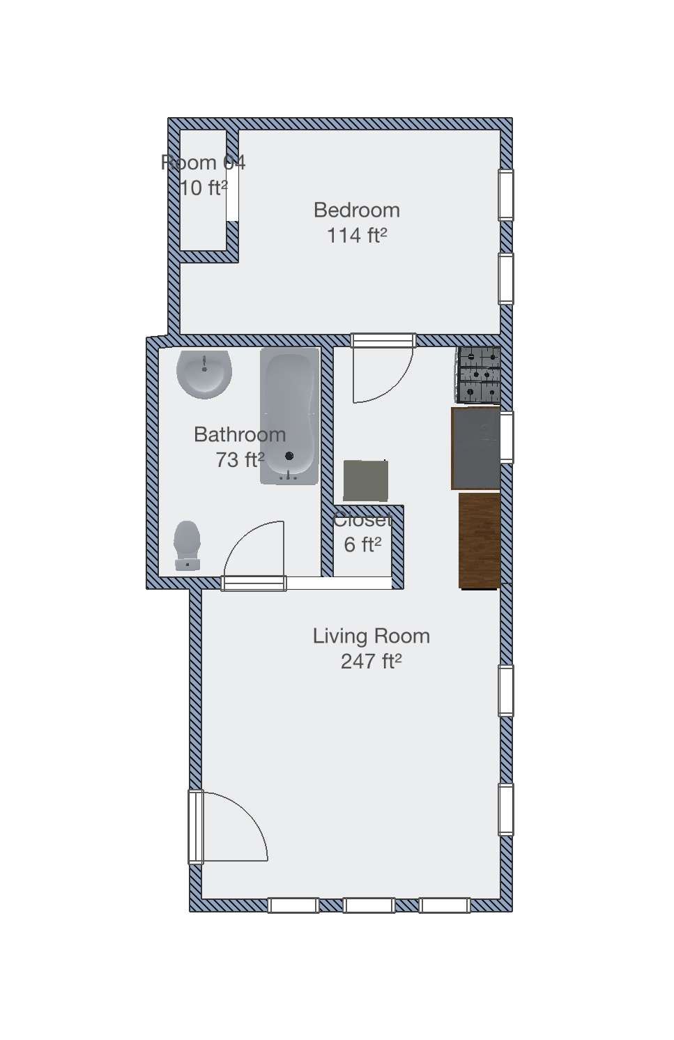 709 3rd Ave, Eau Claire, Wisconsin 54703, 1 Bedroom Bedrooms, ,1 BathroomBathrooms,Multi-Family,Apartment,709 3rd Ave,1099