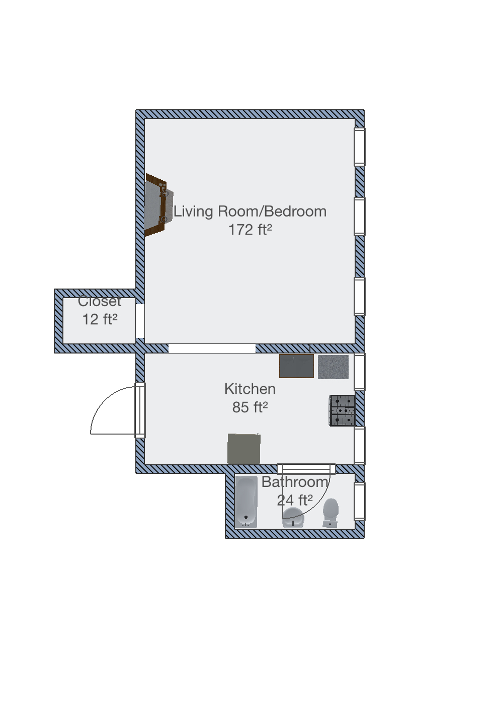 1302 State St, Eau Claire, Wisconsin 54703, 1 Bedroom Bedrooms, ,1 BathroomBathrooms,Multi-Family,Apartment,1302 State St,1018