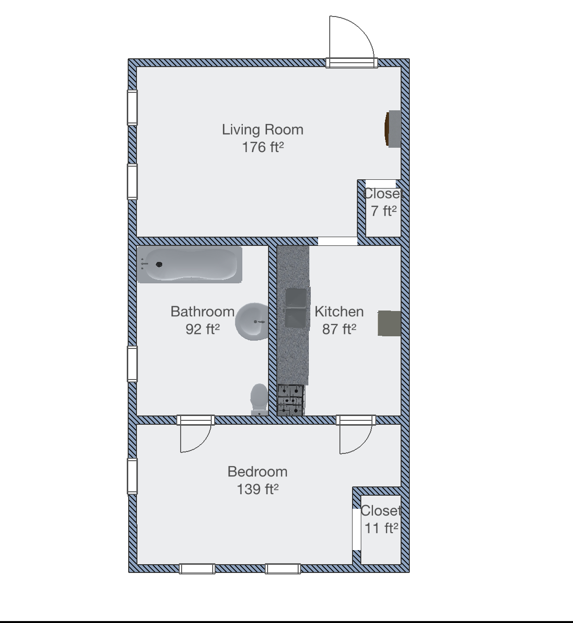 1310 State St, Eau Claire, Wisconsin 54703, 1 Bedroom Bedrooms, ,1 BathroomBathrooms,Multi-Family,Apartment,1310 State St,1022