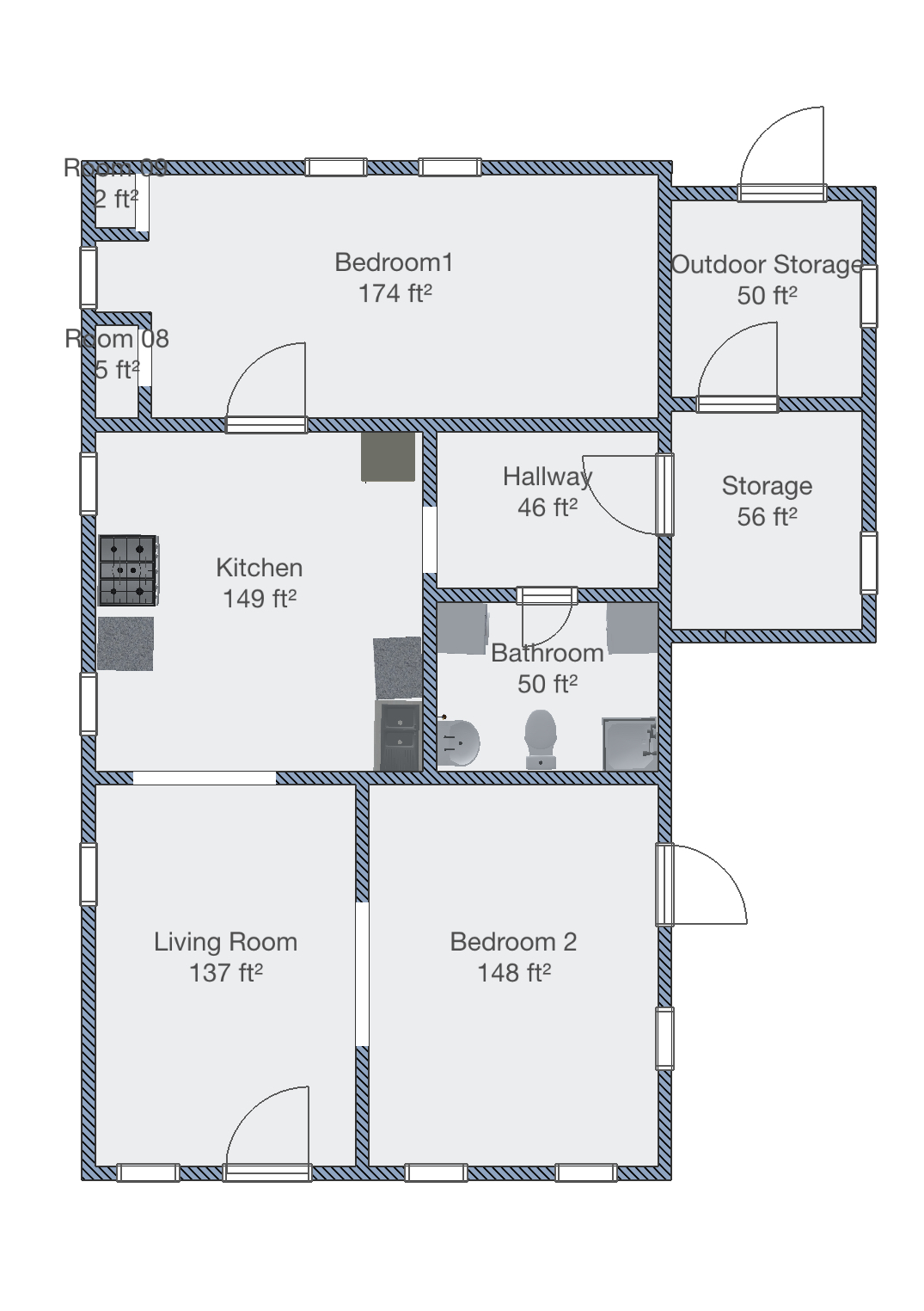 215 Broadway St, Eau Claire, Wisconsin 54703, 2 Bedrooms Bedrooms, ,1 BathroomBathrooms,Single Family,Apartment,215 Broadway St ,1041