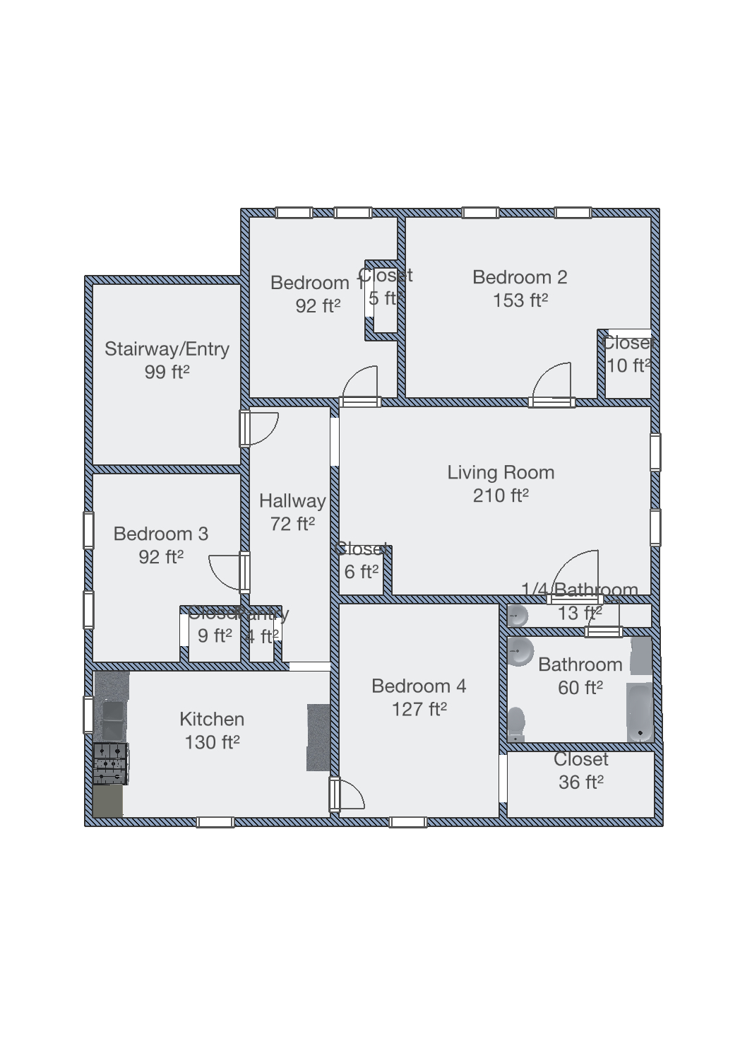 321 Lake St, Eau Claire, Wisconsin 54703, 4 Bedrooms Bedrooms, ,1 BathroomBathrooms,Multi-Family,Apartment,321 Lake St ,1054