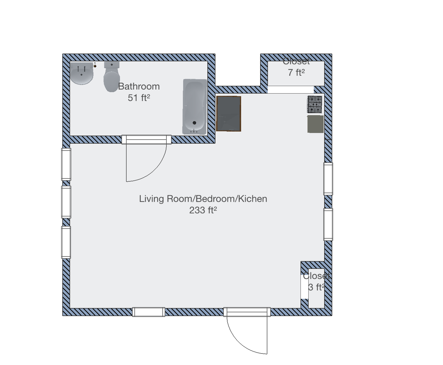 404 Broadway St, Eau Claire, Wisconsin 54703, 1 Bedroom Bedrooms, ,1 BathroomBathrooms,Multi-Family,Apartment,404 Broadway St,1056