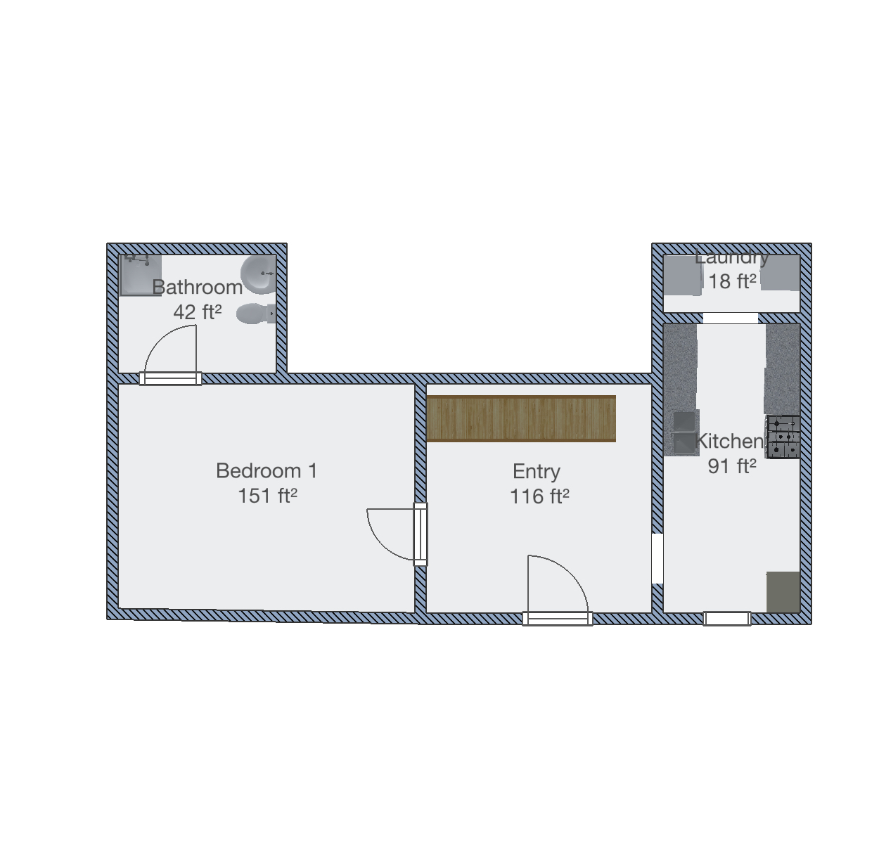 528 Hudson St, Eau Claire, Wisconsin 54703, 2 Bedrooms Bedrooms, ,2 BathroomsBathrooms,Multi-Family,Apartment,528 Hudson St ,1077